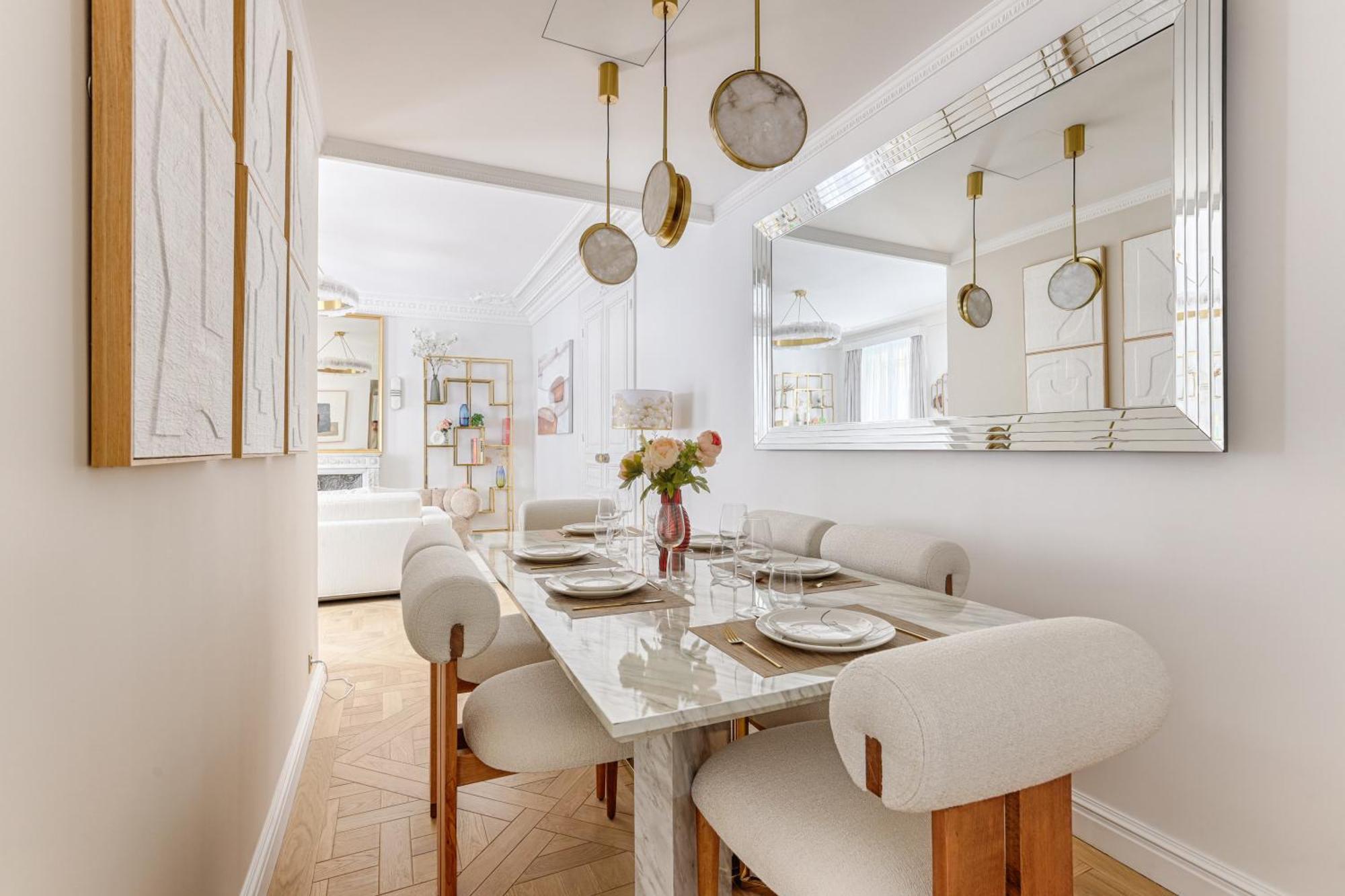 Elegant Luxury Apartment For 6 On Champs-Elysees 파리 외부 사진